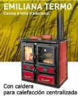 Cocina de leña con caldera 30,6kW (Emiliana) - mejor precio | unprecio.es