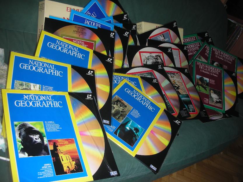 Laserdisc colección y reproductor