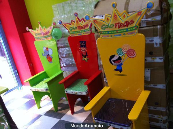 Parque de bolas infantil, tienda de regalos y golosinas