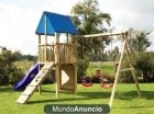 Parque Infantil de Exterior en madera tratada. Almería - mejor precio | unprecio.es