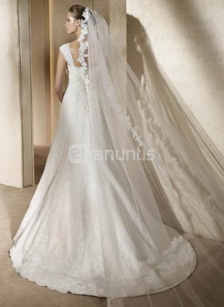 VENDO VESTIDO DE NOVIA MANUEL MOTA 2010-SAGRERA