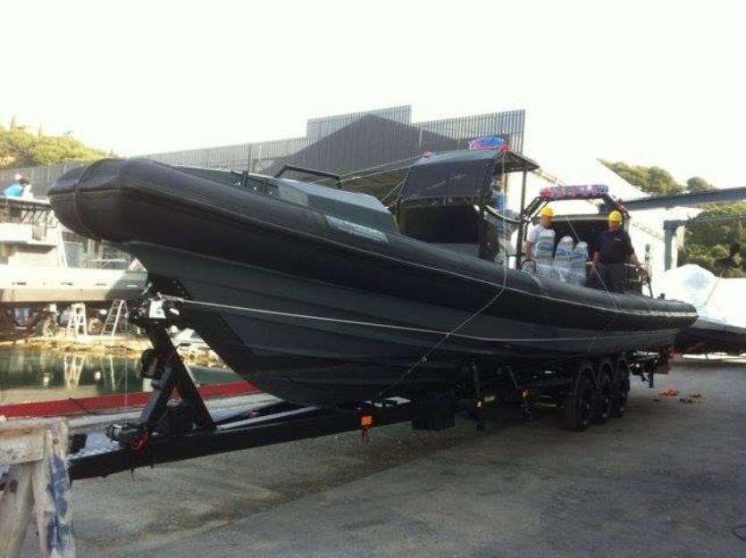 Remolques náuticos profesionales en aluminio para barcos grandes,Thalman