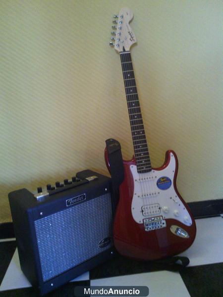 GUITARRA ELECTRICA + AMPLIFICADOR