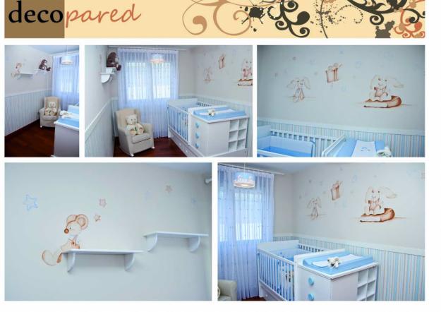 Murales para habitaciones de bebes