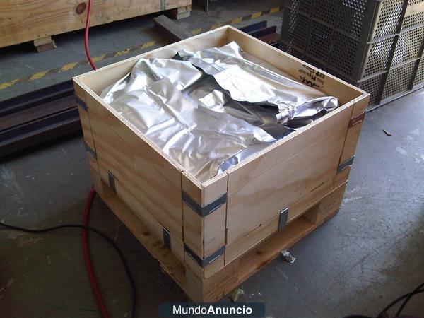 embalaje caja de madera desmontable con Nimf 15