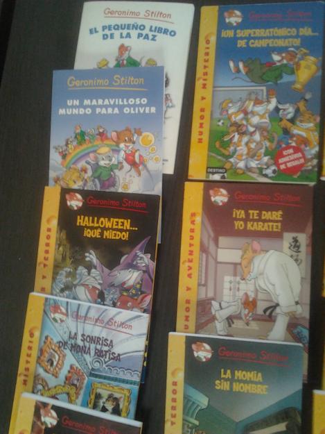 Libros de geronimo stilton