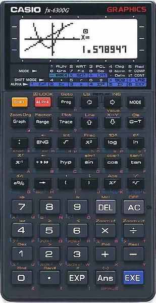 CALCULADORA GRAFICA CASIO FX-6300G