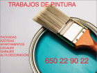 Pintor trabajos de pintura - mejor precio | unprecio.es