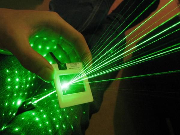 Puntero Laser Verde Gran Potencia 50 mW Nuevo en caja