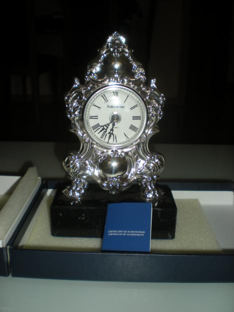 Vendo reloj de mesa Carlos V de Pedro Durán