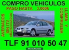 COMPR0 VEHICULOS AVERIADOS - mejor precio | unprecio.es
