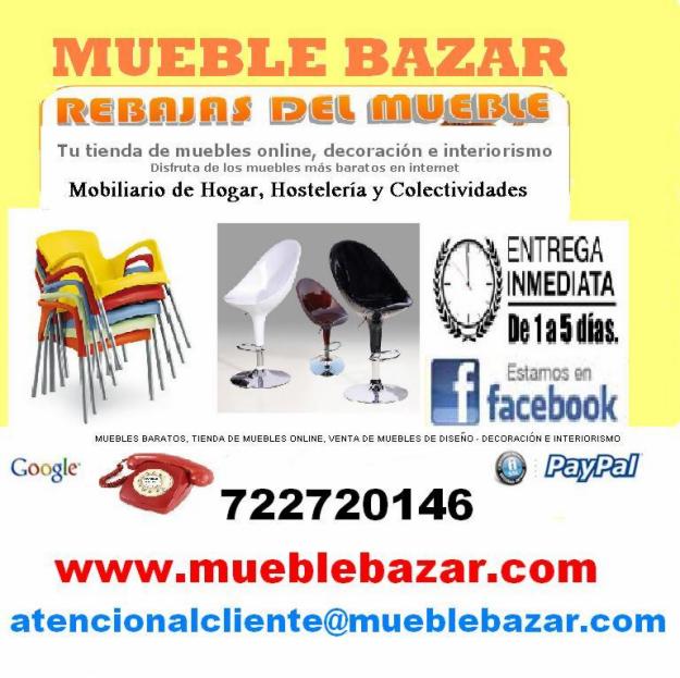 Mueble Bazar,su tienda de mobiliario con los mejores precios de ahorro