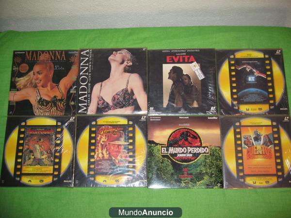 Lote de 14 películas ORIGINALES en Laser Disc - PELICULAS EN LASER DISC