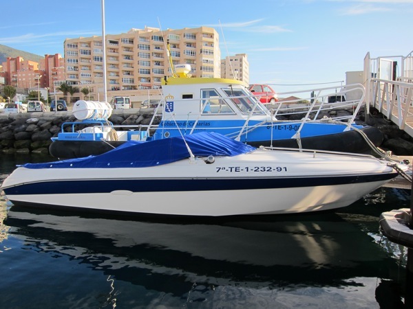 Amarre 8mts y Embarcación en Tenerife