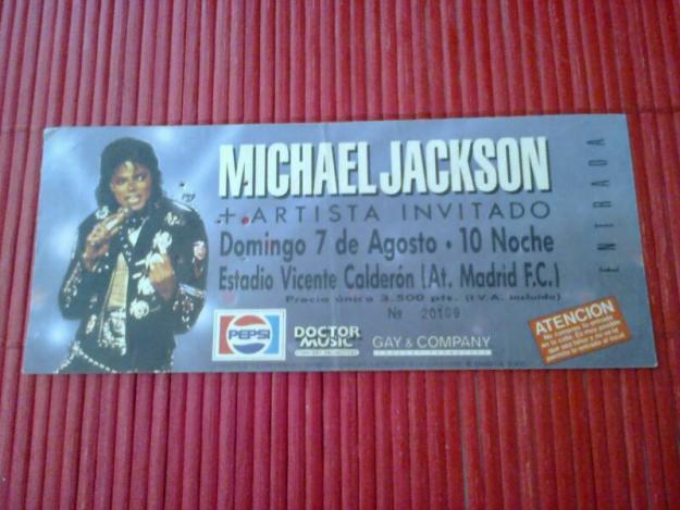 Vendo material de michael jackson