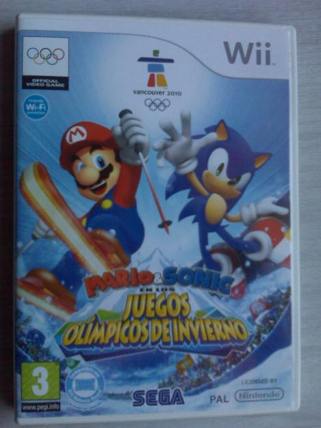 JUEGO WII NUEVO, SIN ABRIR - MARIO & SONIC en los juegos olímpicos de invierno