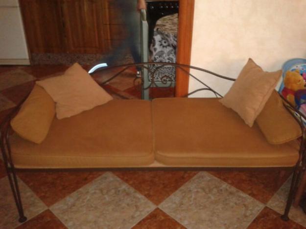 Sofa de Forja Tapizado sin estrenar