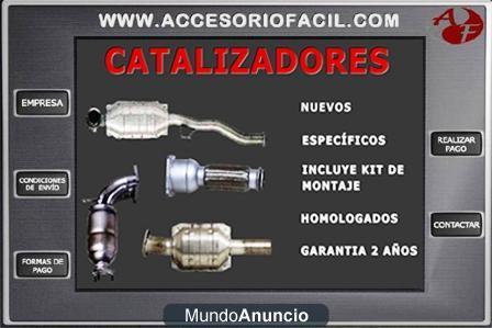 CATALIZADOR. RECAMBIOS. ACCESORIO FACIL