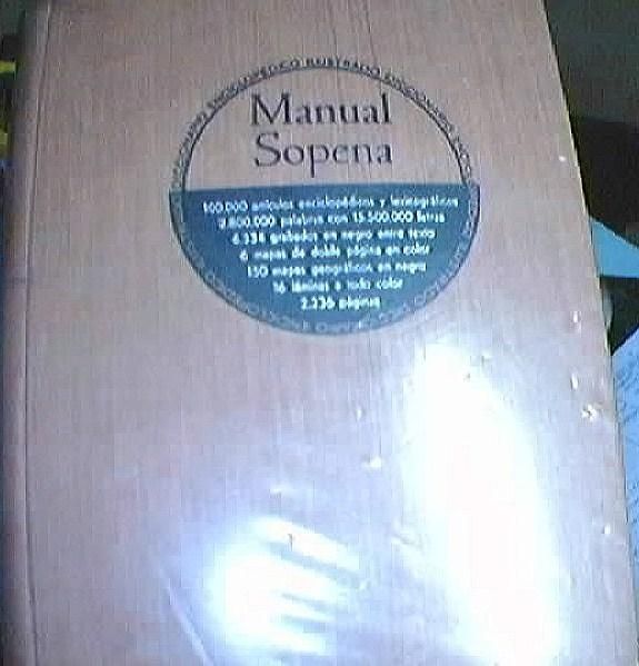 VENDO DICCIONARIO MANUAL SOPENA