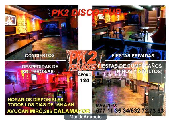 PK2 PEKADOS DISCO-PUB