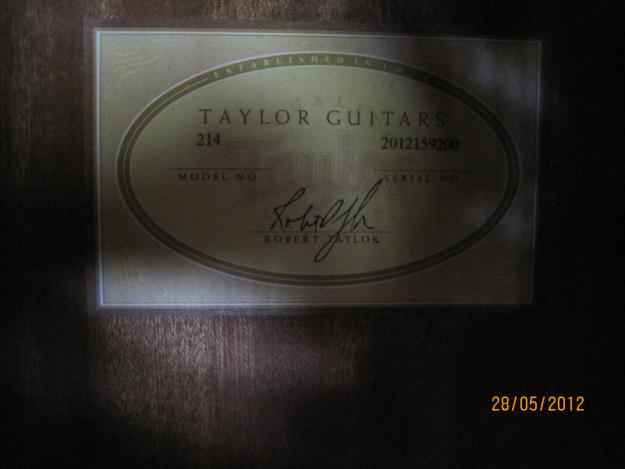 Taylor 214