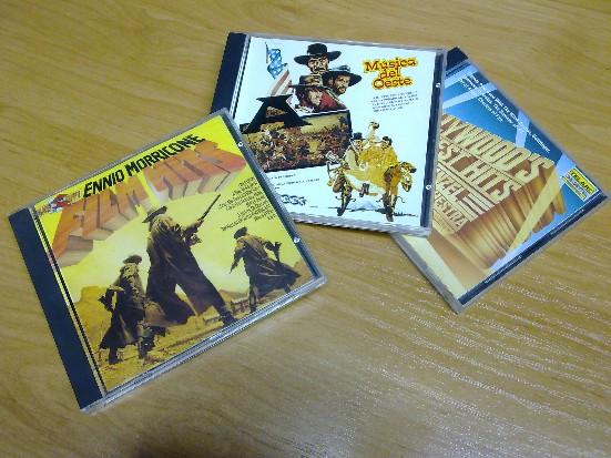 Vendo cds originales con melodias de peliculas del oeste y mas