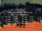Venta de cabello natujral hindu 100 %remy - mejor precio | unprecio.es