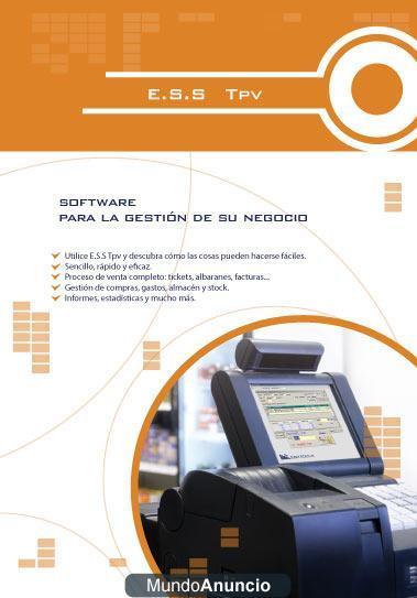 Software para gestión TPV