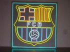 escudo barsa con hilo luminoso - mejor precio | unprecio.es