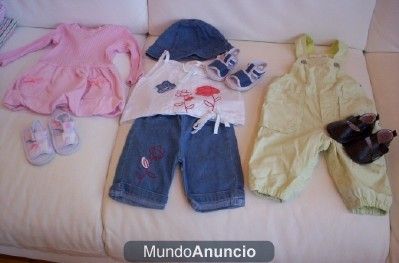 lote de ropa bebé
