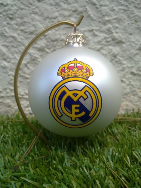 REAL MADRID BOLAS DE NAVIDAD