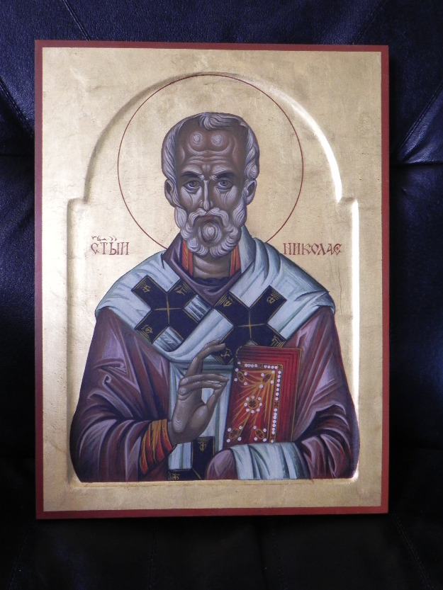 Icono de San Nicolás (Sveti Nikola)