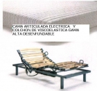 ** CAMA ARTICULADA Y COLCHON DE VISCOELASTICA * - mejor precio | unprecio.es