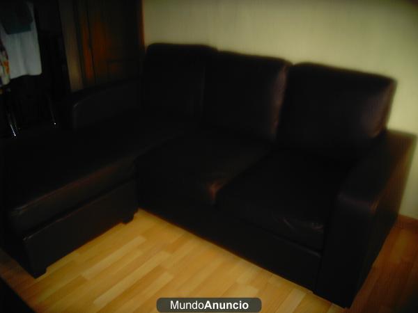 SOFA DE PIEL PRECIOSO URGE VENTA