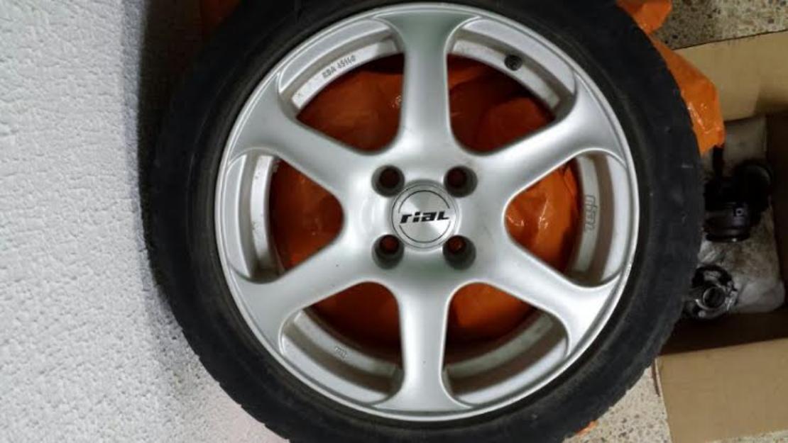 Vendo llantas seat ibiza 195/50r15