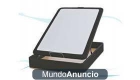 canape abatible en polipiel y tapa en 3D - mejor precio | unprecio.es
