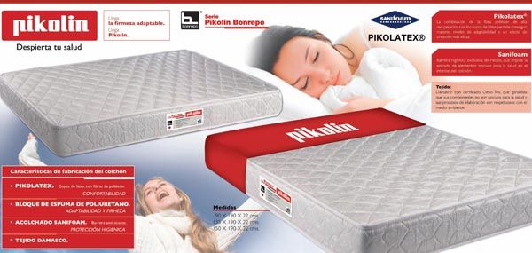 05. COLCHON PIKOLIN DE LATEX. PIKOLATEX