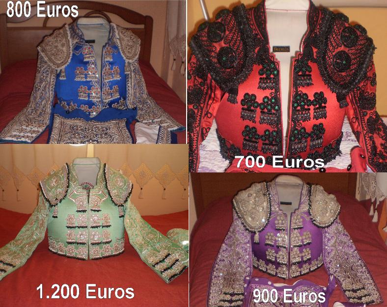 Traje de luces de torero