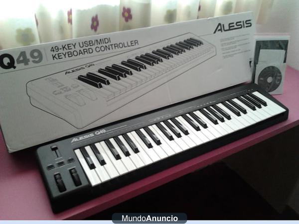 Vendo teclado controlador midi 49 teclas