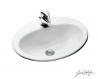 Jacob Delafon - Lavabo empotrar Oval Mínima - mejor precio | unprecio.es