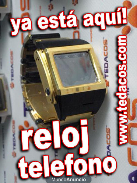 Nuevo! Reloj Telefono Movil de Pulsera Bluetooth Tedacos Watch Phone