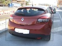 Paragolpe Renault Megane COUPE III,trasero.Año 2008 .rf 703/111