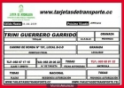 TARJETAS DE TRANSPORTE. 605-68.81.32. Publico y privado - mejor precio | unprecio.es