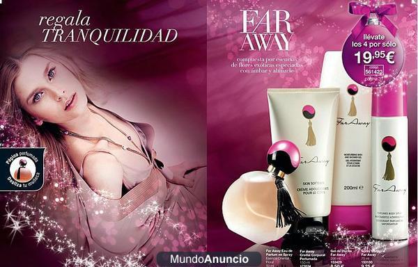 LOTE FAR AWAY DE AVON POR SOLO 19,95?