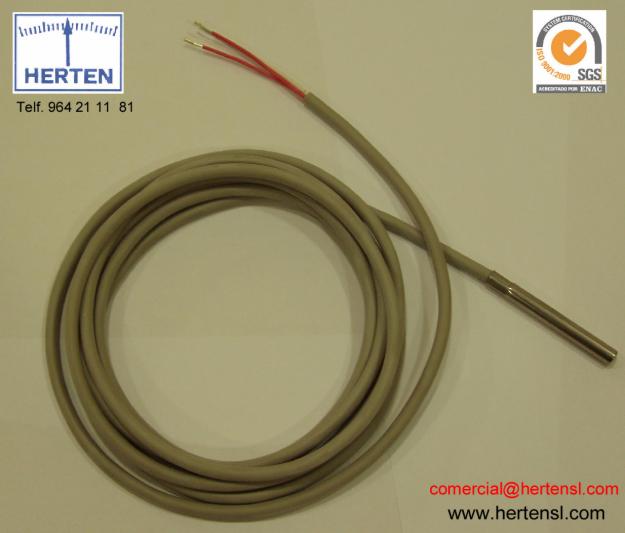 SONDA DE TEMPERATURA PT1000 (ESPECIAL ENERGIA SOLAR TERMICA) PT 1000 PROBE