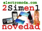 NOVEDAD, TARJETA DUAL SIM (USA 2 MOVILES EN UNO) 8,95 EUROS - mejor precio | unprecio.es