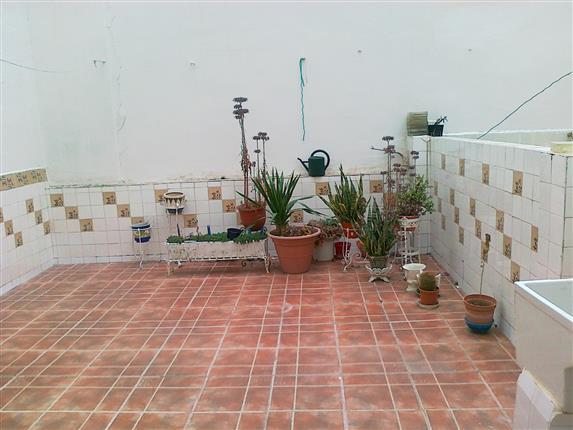 Piso céntrico, con patio andaluz de 30 mts