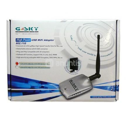 Alfa Network AWUS036H Adaptador inalámbrico USB 802.11b,g 500 mW