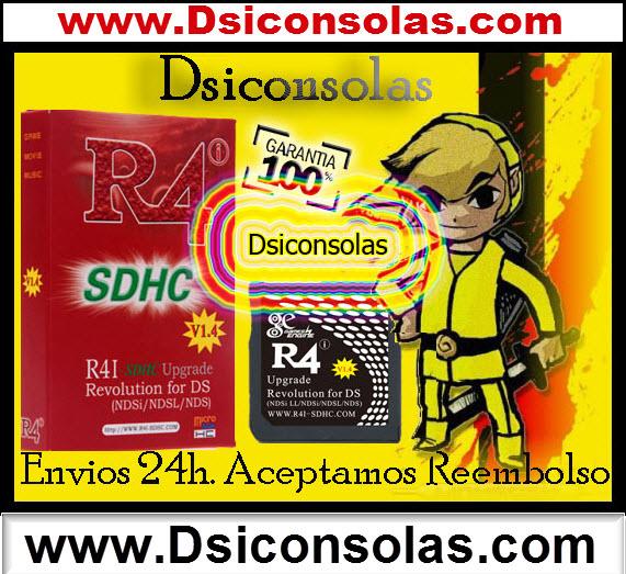 CARTUCHOS R4 DSI Y R4 DS NINTENDO DSI,DS,LITE /dsi