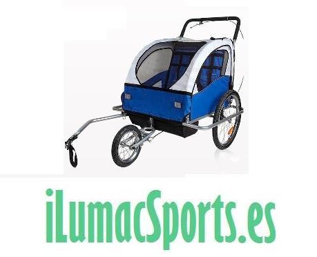 Transportin remolque bicicleta carrito para niños